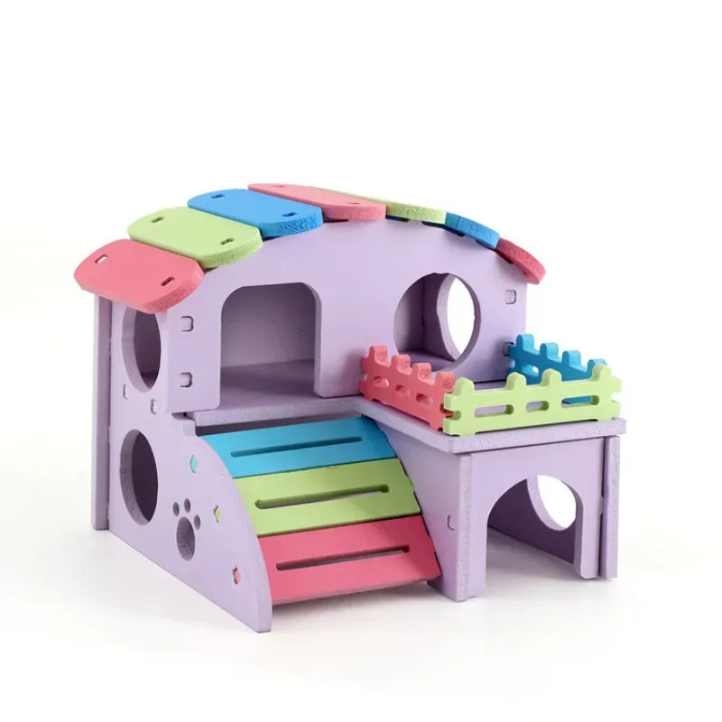 Wooden Hamster Nest