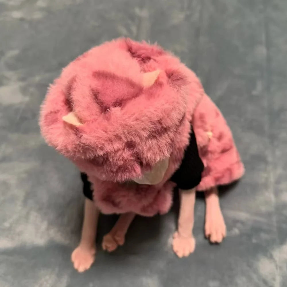 Sphynx Cat Clothing Warm Fleece 4-legged thick Coat