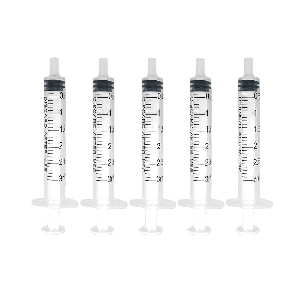 5-100Pcs 1ML 3ML 5ML Small Syringe Without Needles