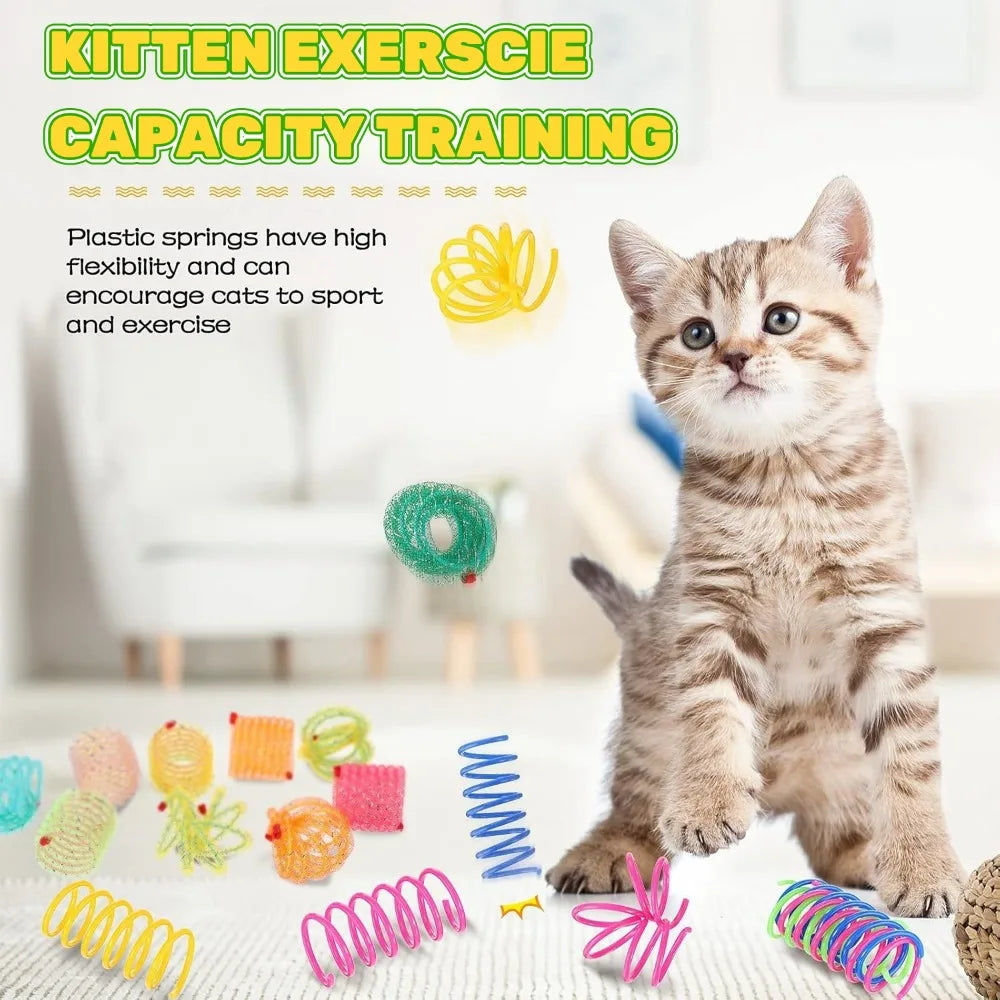 Cat Spring Toy