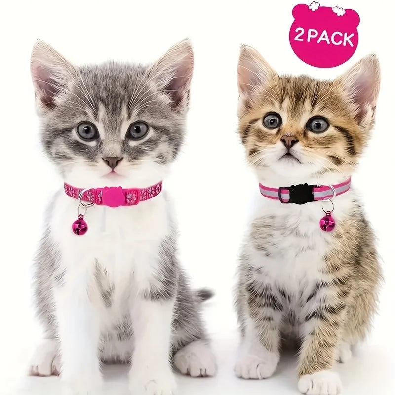 2pcs Reflective Pet Collars,