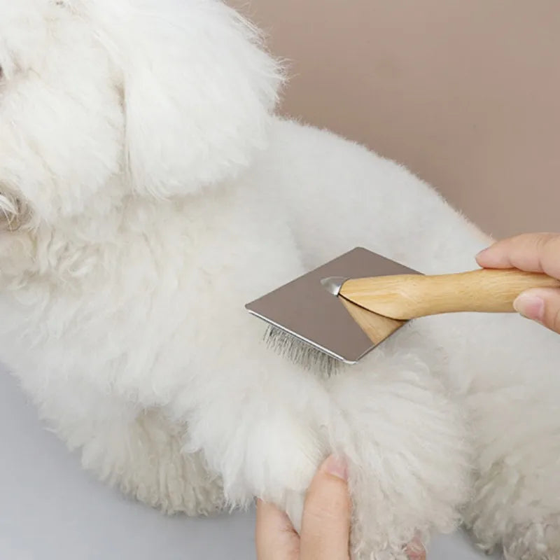 Dog/Cat Comb Solid Wood Brush