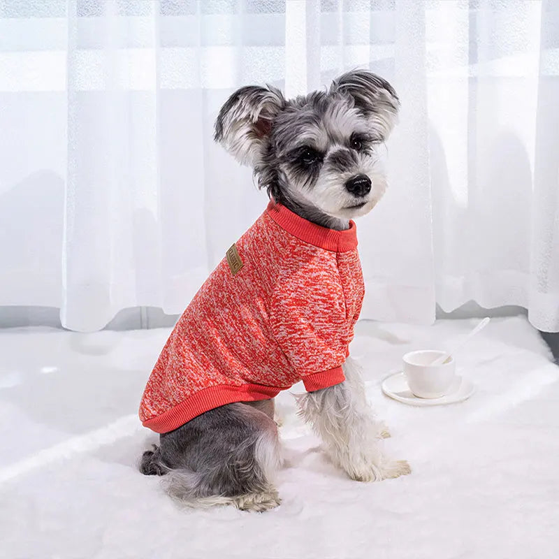 Winter Dog Clothes for Small Dogs Warm Dogs Chihuahua Coat Schnauzer Pug Clothing Sweatshirts Casual Dog Cat Clothing Pet Access
