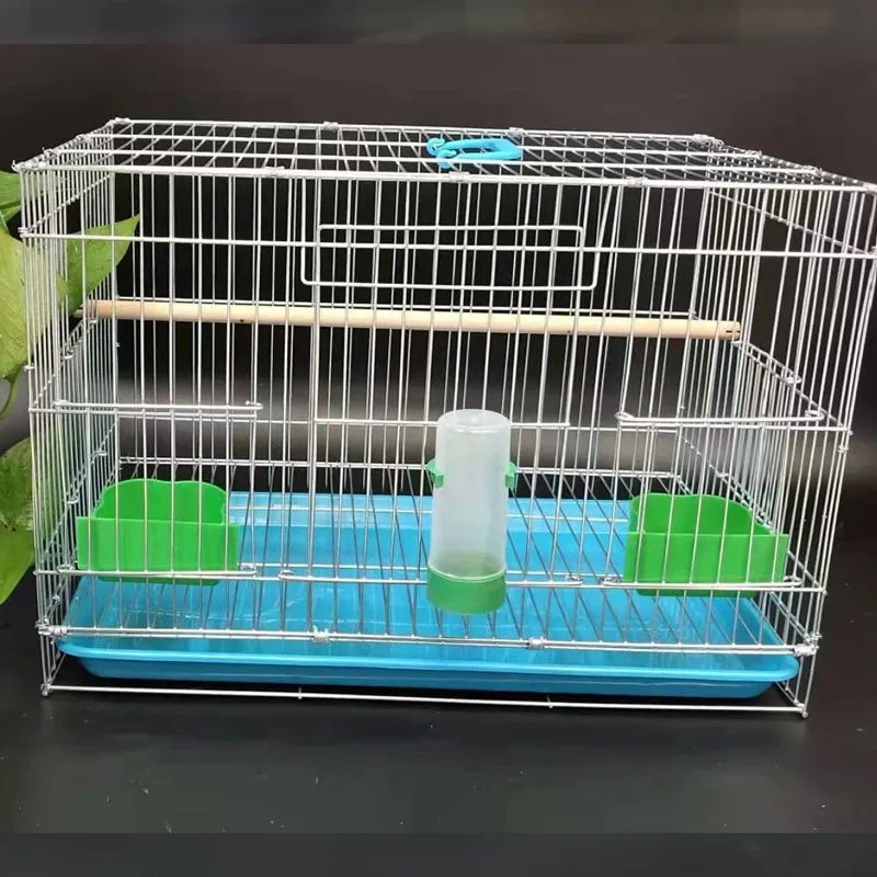 DIY 60x40x40cm stainless steel large bird cage