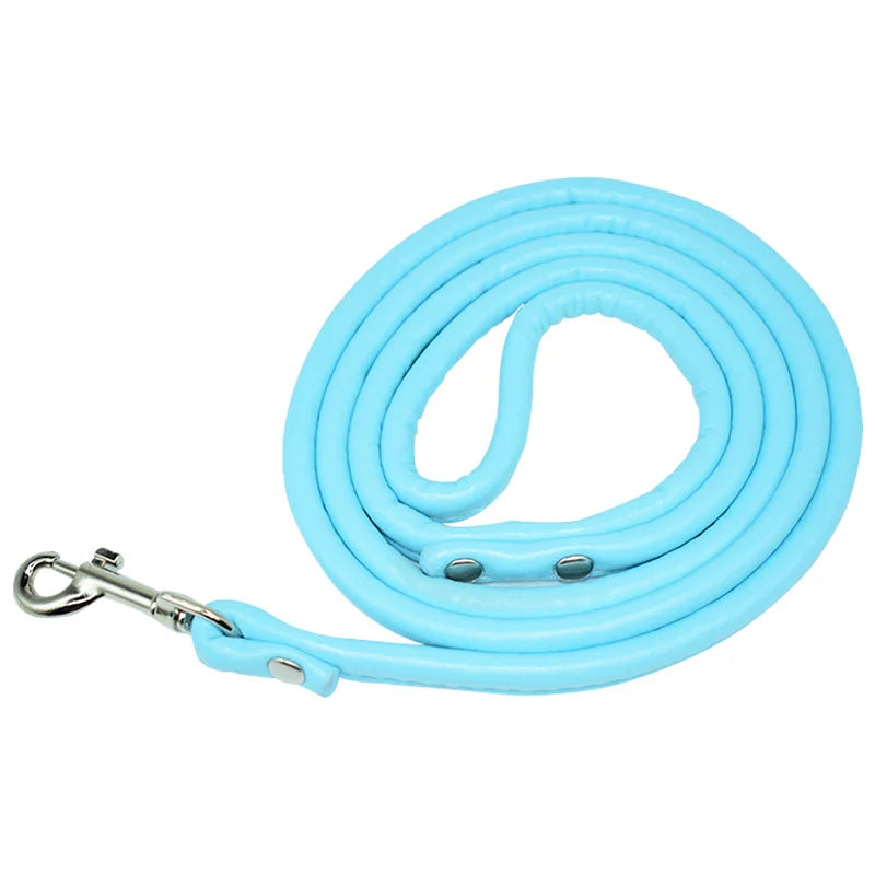 New Dog Leash PU Leather