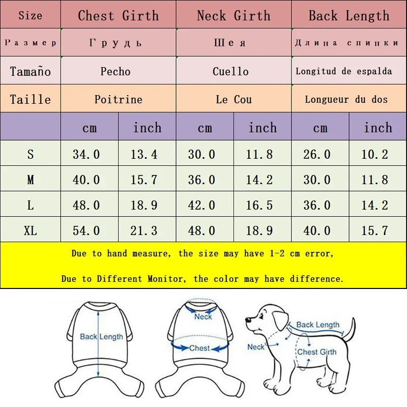 Pet Dog Jacket Vest With D-Ring