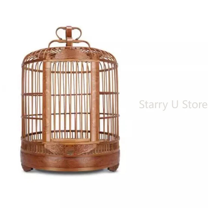 Parrot Vintage Bird Cage