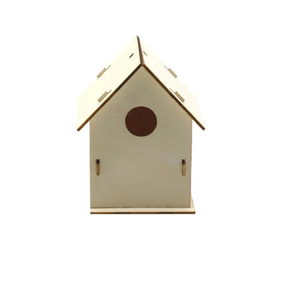 3pcs Home Crafts Wooden Bird Nest