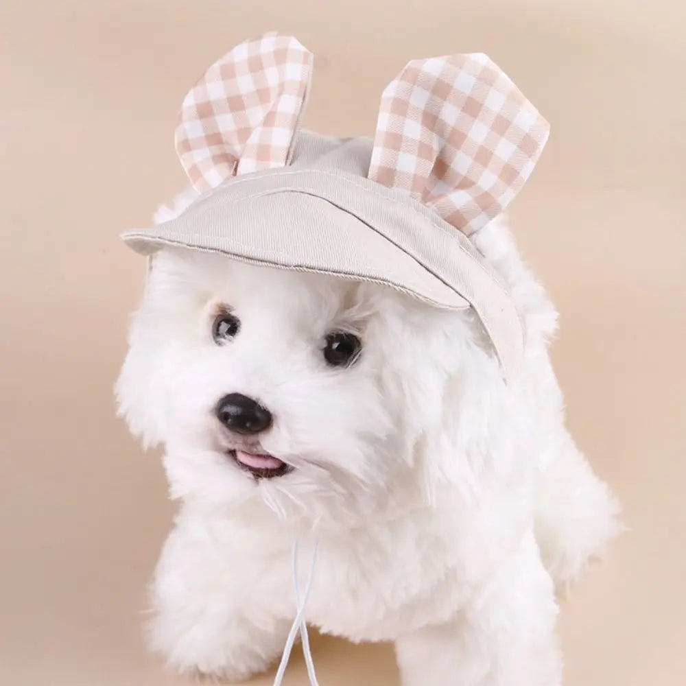 Pet Supplies With Ear Dog Sunscreen Hat