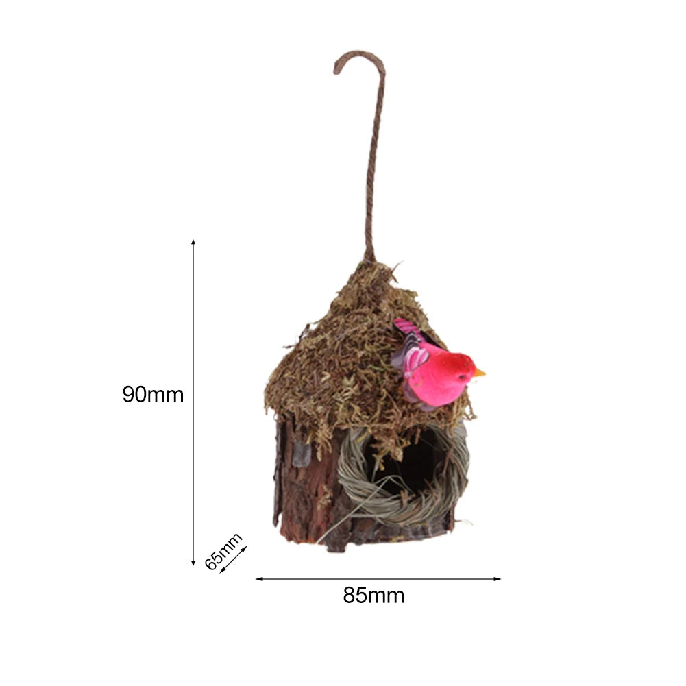 Outdoor Patio Simulation Bird House