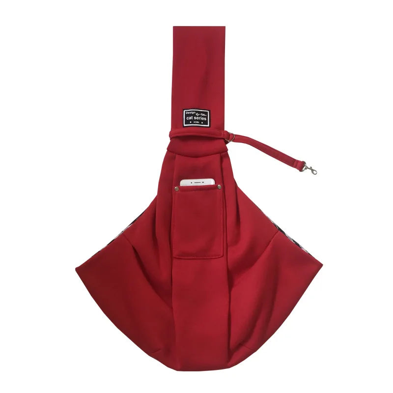Cotton Comfortable Dog Crossbody Shoulder Bag