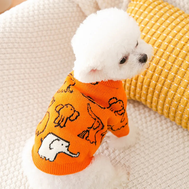 Winter Dog Sweater for Small Dogs