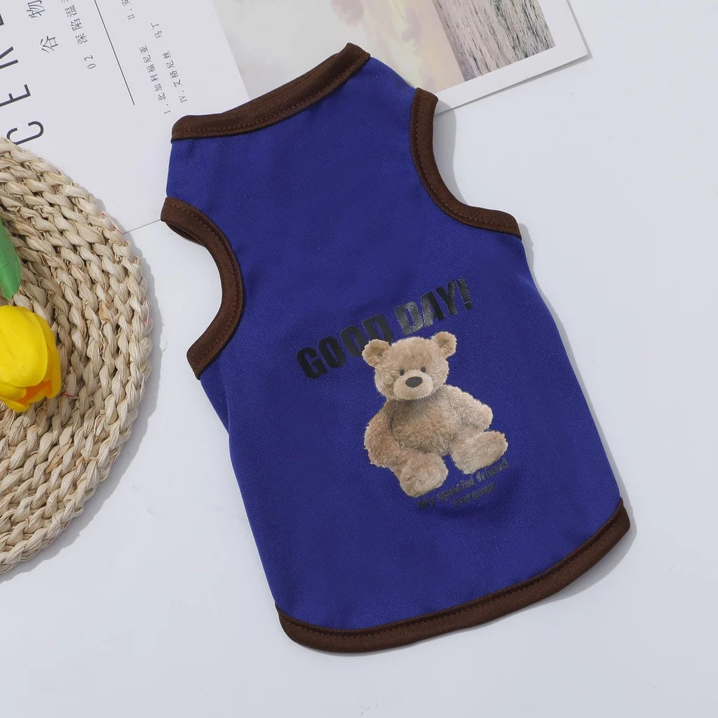 Cartoon Bear Dog Clothes