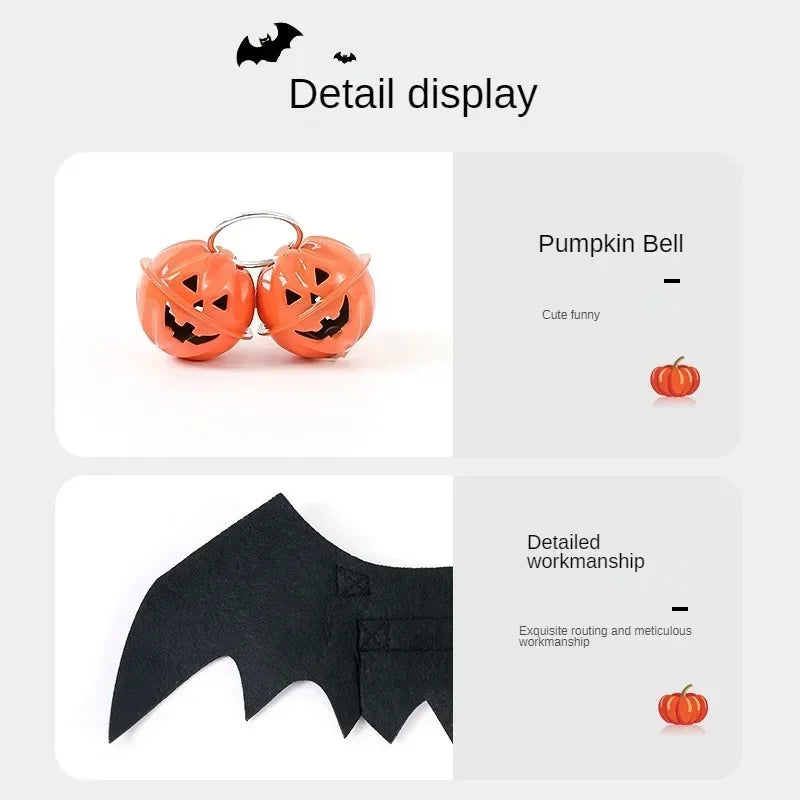 Halloween Pet Bat Wings Felt Costume