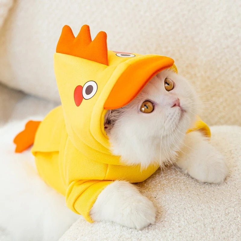 Autumn Winter Pet Cat Sweatshirt