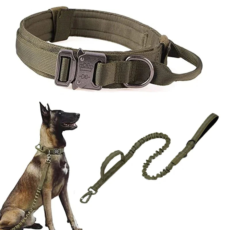 Durable Tactical Dog Collar Leash