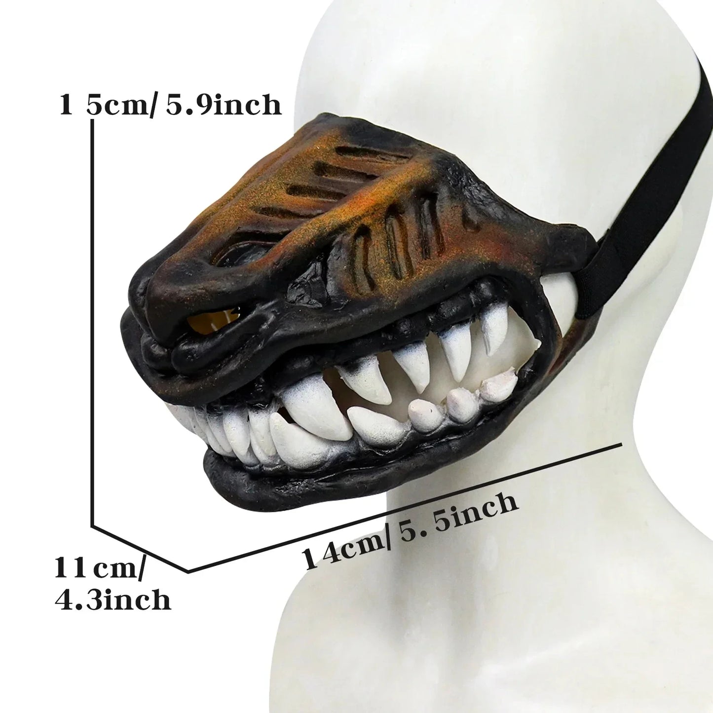 Dog Mouth Mask Padded Latex Rubber Muzzles