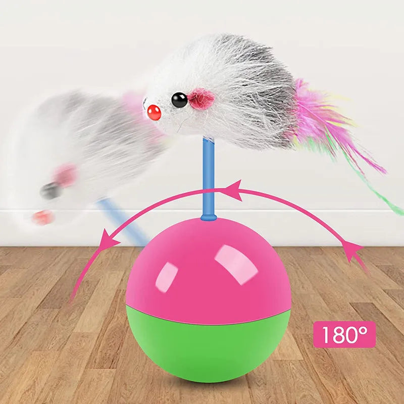 Mouse and tumbler toy