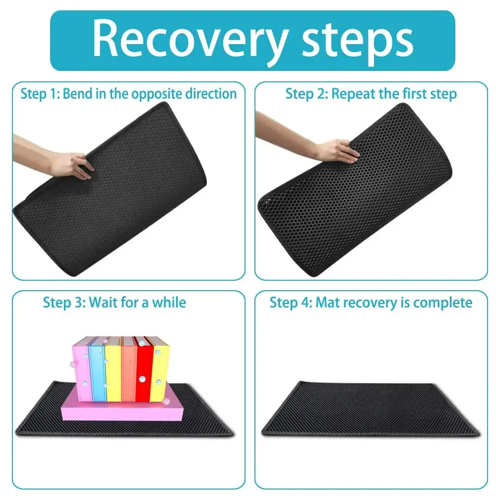 Double layer Cat Litter Mat