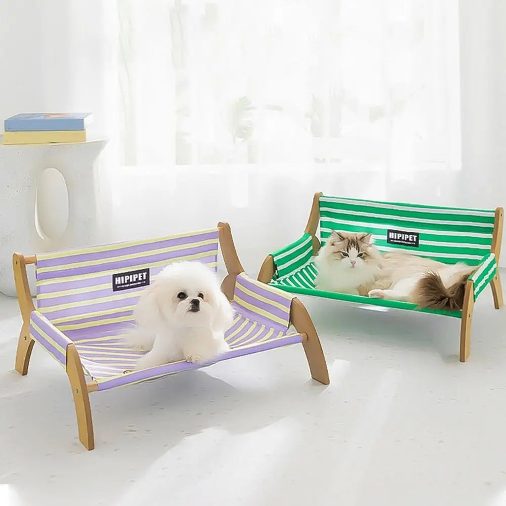 Summer Pet Striped Lounge Chair