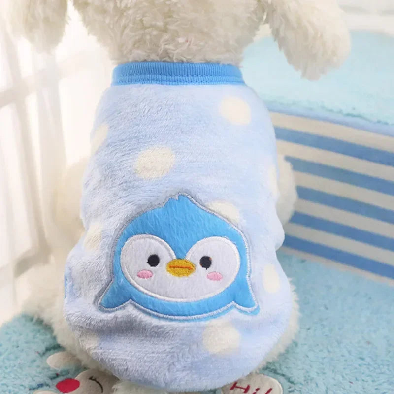 Fleece Dog Clothes Small Dog Vest Shirt