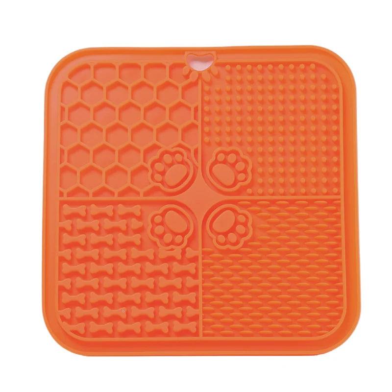 11 Colors Pet Slow Feeding Mat With Spatula