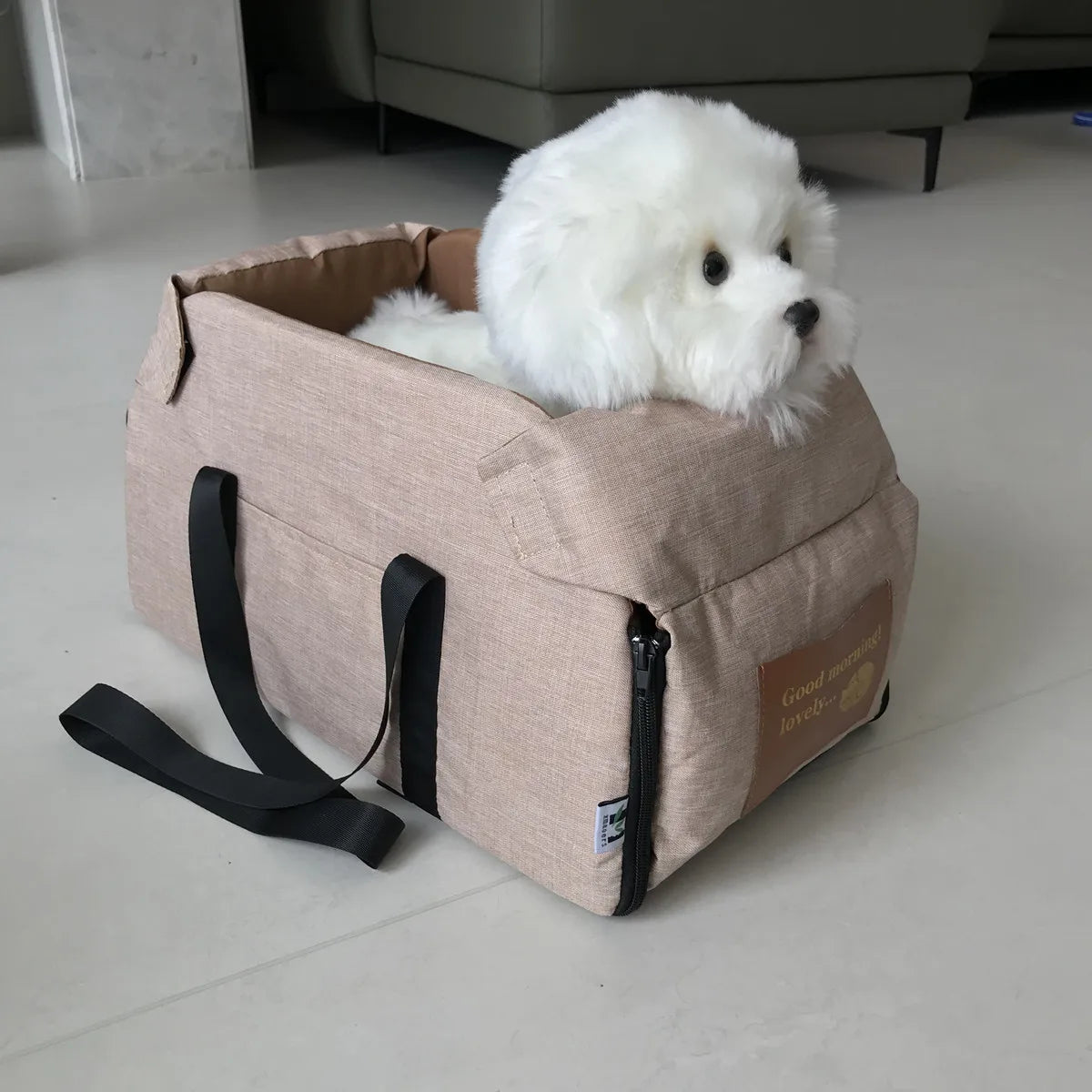 Pet Portable Console Booster Car Seat & Carrier