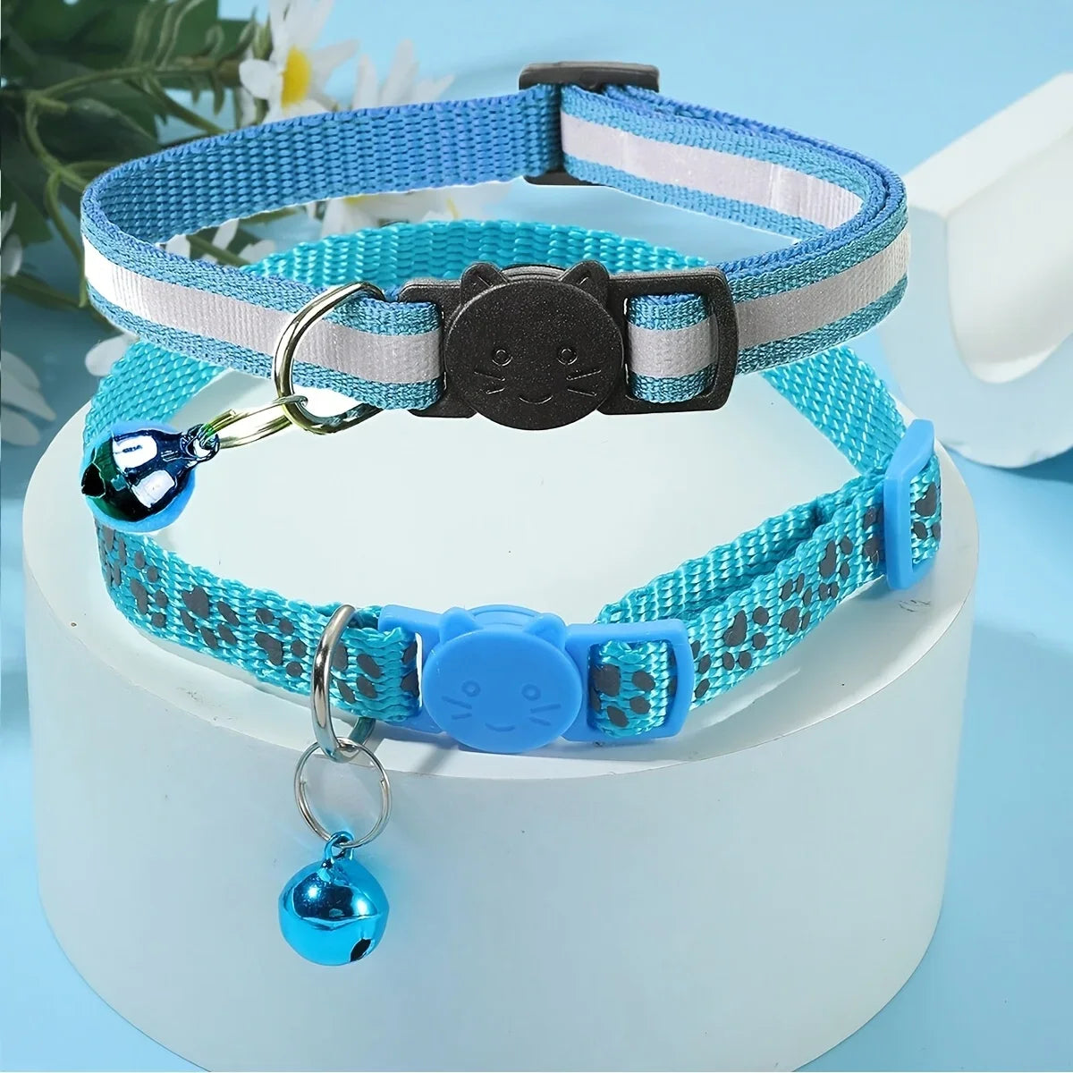2pcs Reflective Pet Collars,