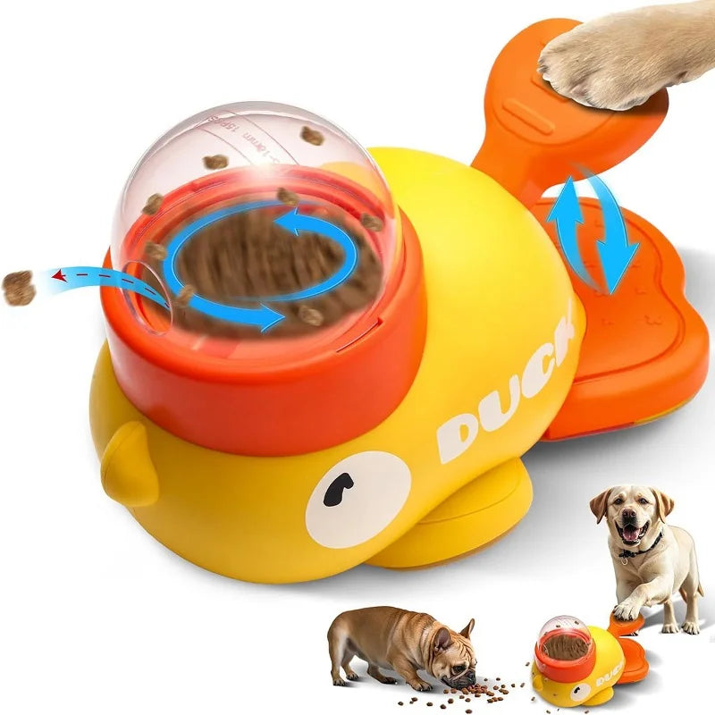 Dog food Feeder Cartoon Duck Design