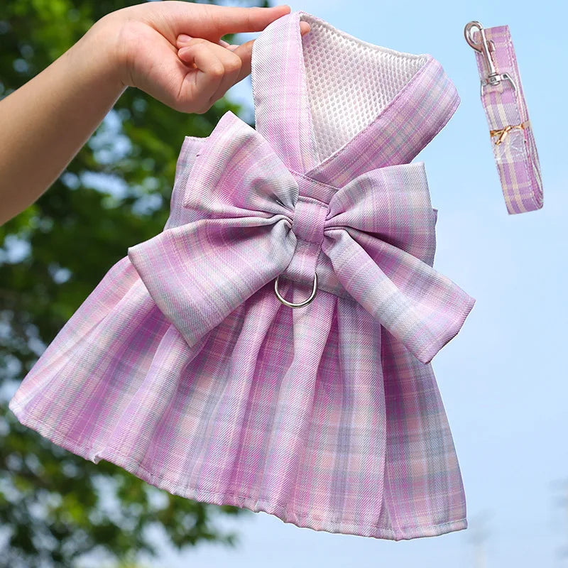 Bow Puppy Cat Dresses