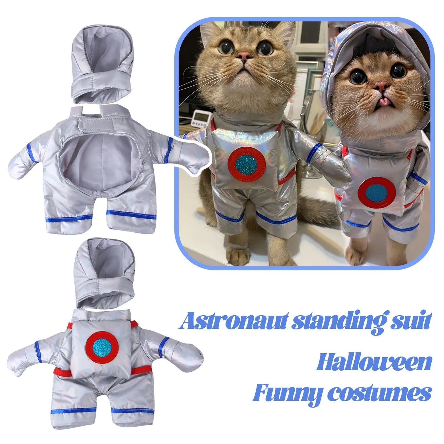 Dogs or cats Space Suit