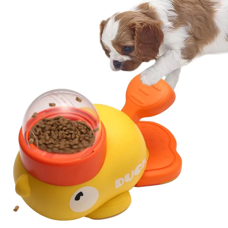 Dog food Feeder Cartoon Duck Design