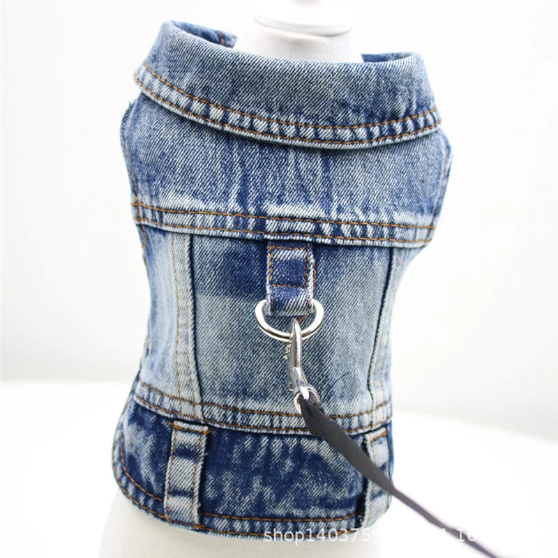 Dog Jeans Jacket