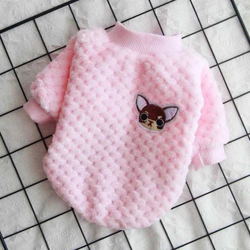 Fleece Pet Clothes Sweater