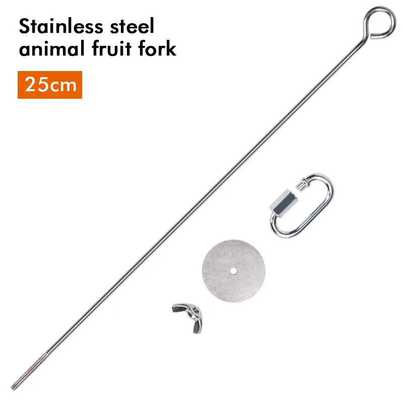 Parrot Stainless Steel Fruit Fork