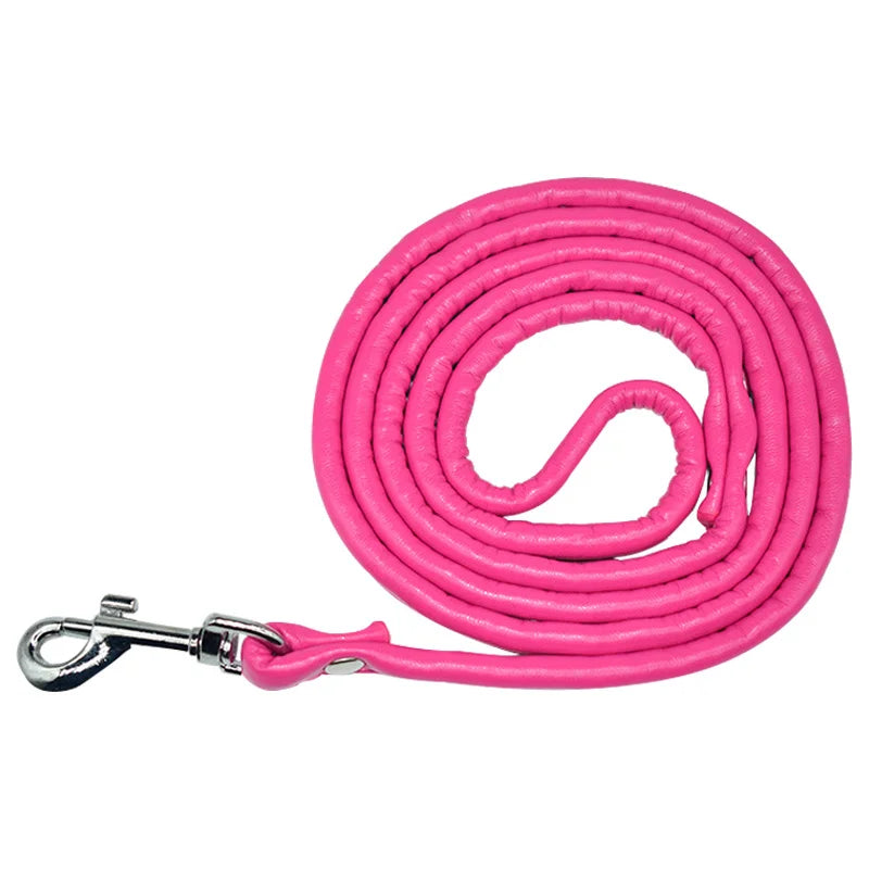 New Dog Leash PU Leather