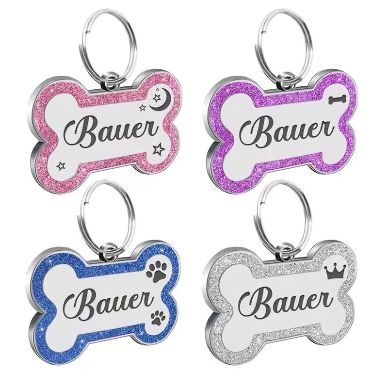 Custom Double Side Dog Cat ID Tag