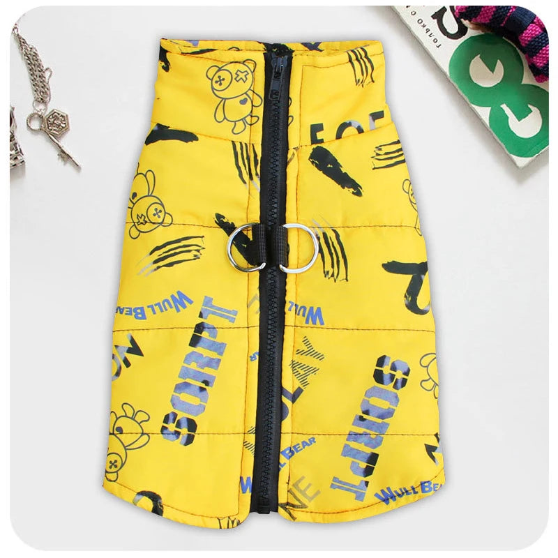 Fashion Big Dog Waterproof Jacket
