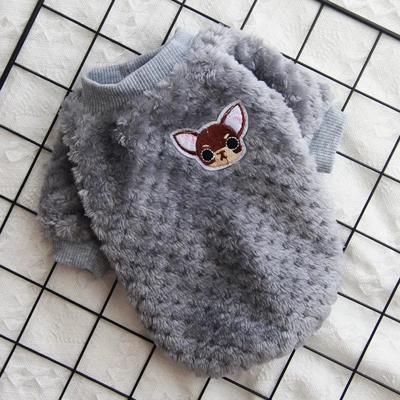 Fleece Pet Clothes Sweater