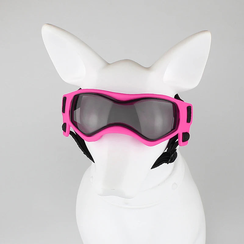 Dog Sunglasses Soft Adjustable UV Protection Pet Goggles
