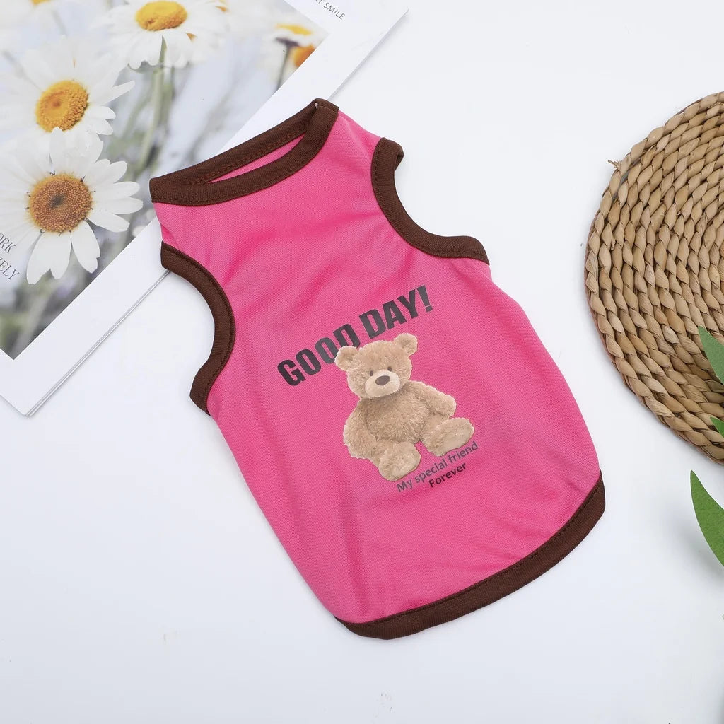 Cartoon Bear Dog Clothes