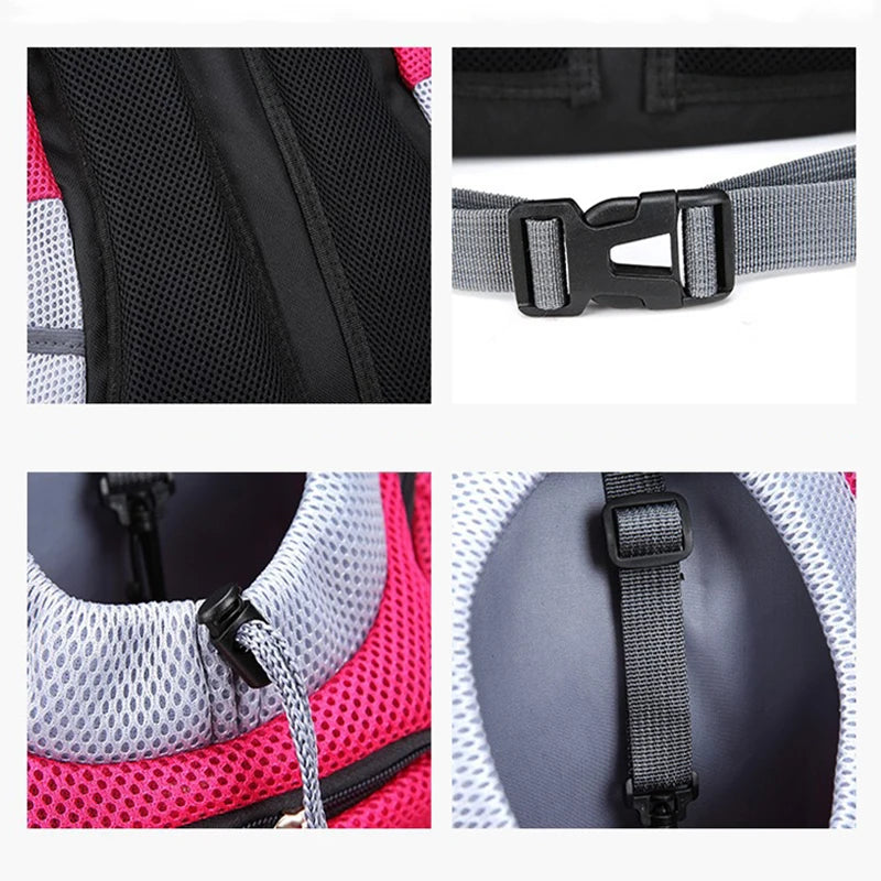 Double Shoulder Portable Outdoor Pet Bag
