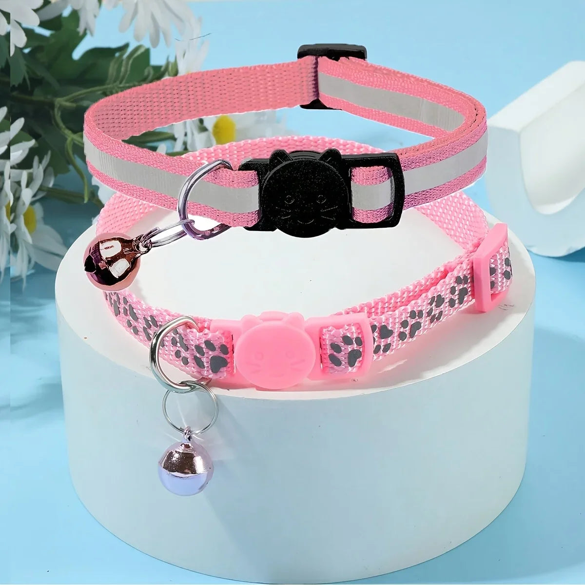 2pcs Reflective Pet Collars,