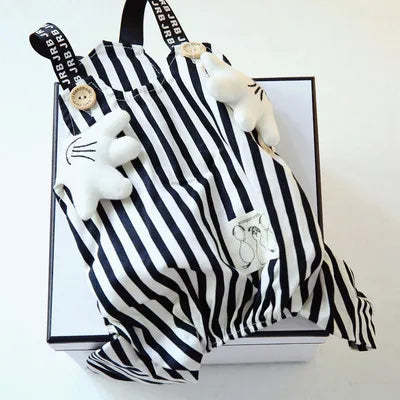 Summer Stripe Cat Dog Jumpsuit