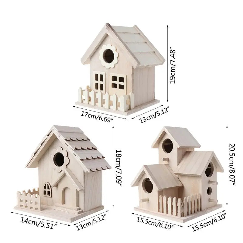 Wooden Bird House