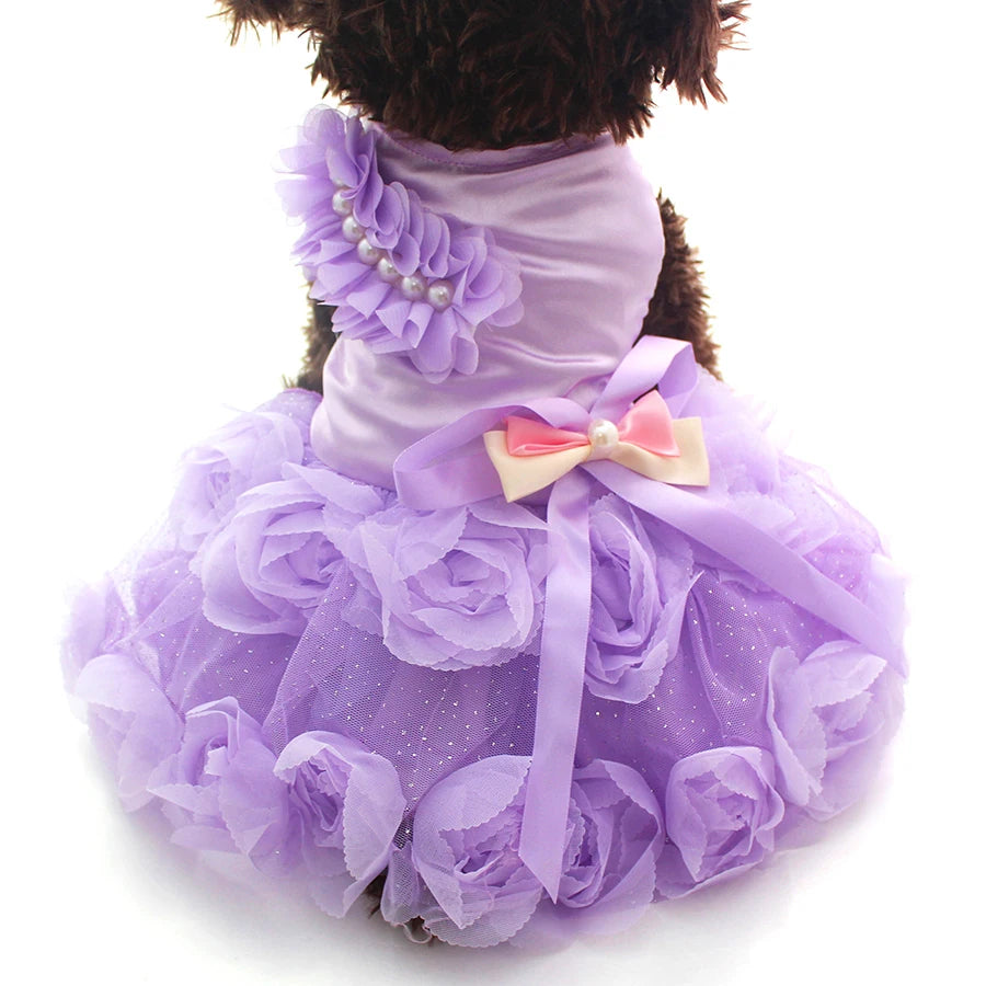 Dog Princess Wedding Dress