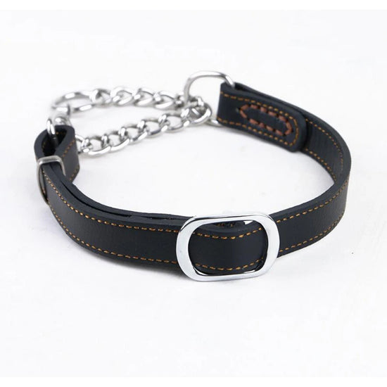 Pet Dog Genuine Leather Collar