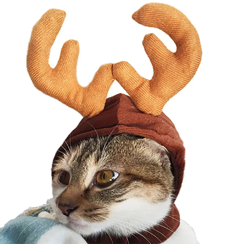 Christmas Hat Halloween Pet Costume