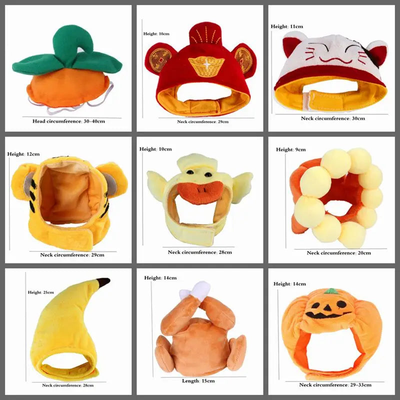 Halloween Funny Pet Cat Cap Costume
