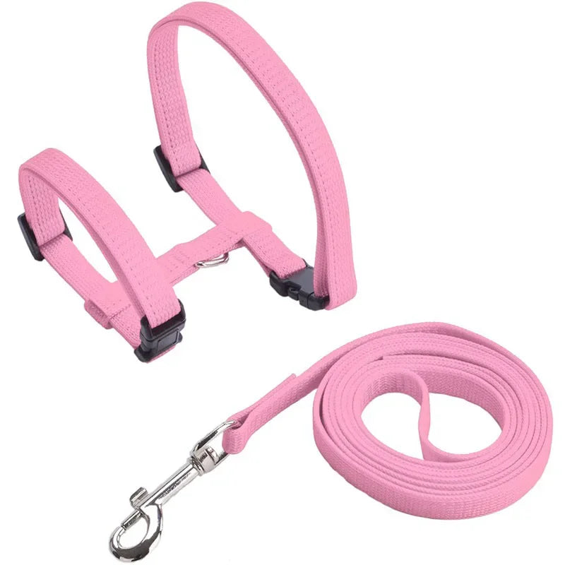 Escape-proof Small Dog Cat Harness Collar